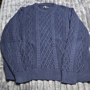 J. Crew Mercantile Dark Blue Crewneck Sweater